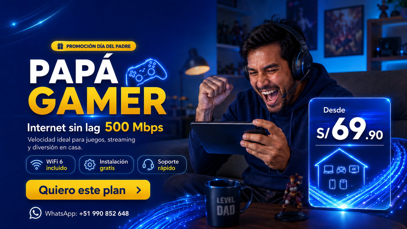 Instalación gratis Día del Padre